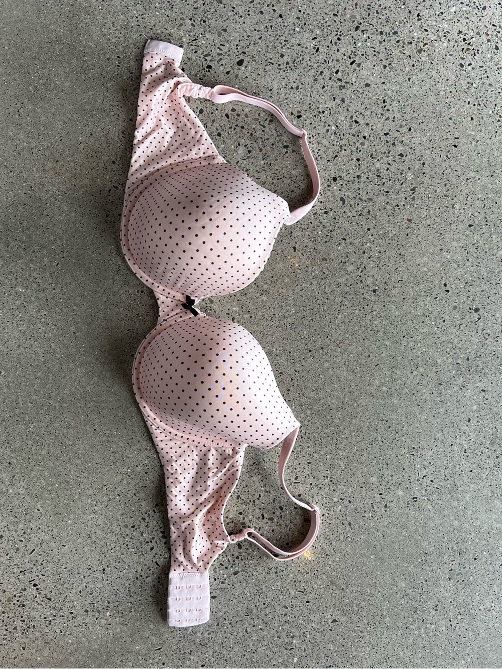Victoria's Secret Light Pink Polka Dot T-Shirt Bra